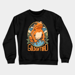 Golden Toad Crewneck Sweatshirt